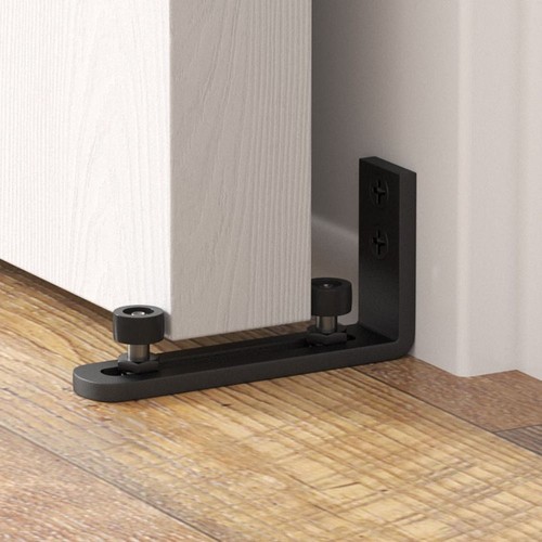 Barn door floor guide - door,