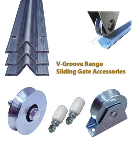 Groove wheels rollers - v, and