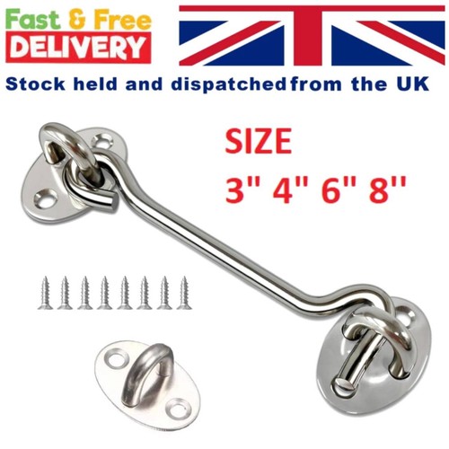 Galvanised steel cabin hook - cabin, &